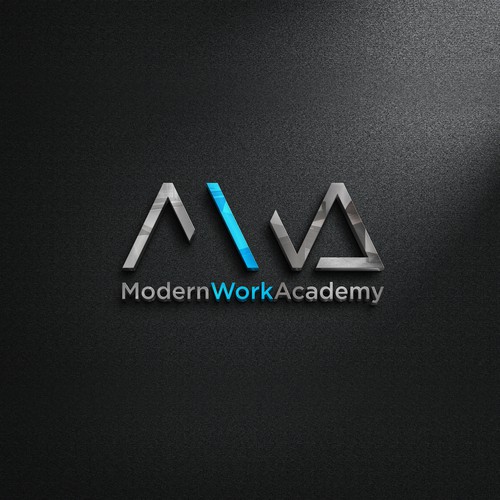 Logo eLearning Plattform Microsoft Cloud (Modern Work Academy) Design by andreastan