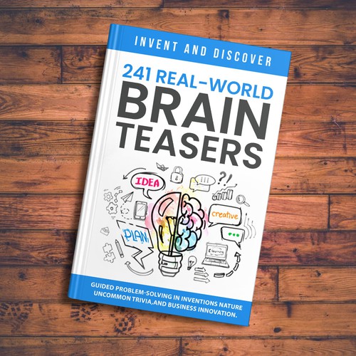 Book Cover - Creativity, Innovation, Inventions, Lateral thinking Design by Zahari Studio