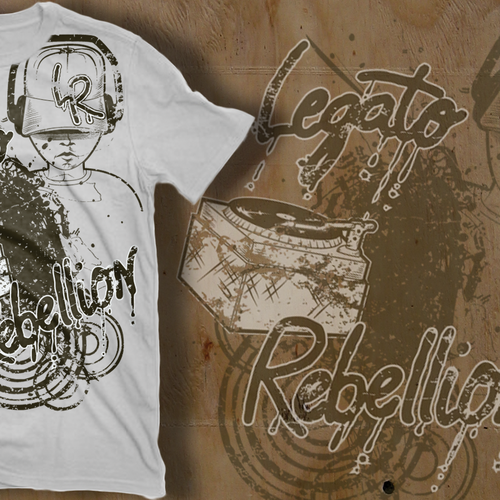 Design di Legato Rebellion needs a new t-shirt design di dibu