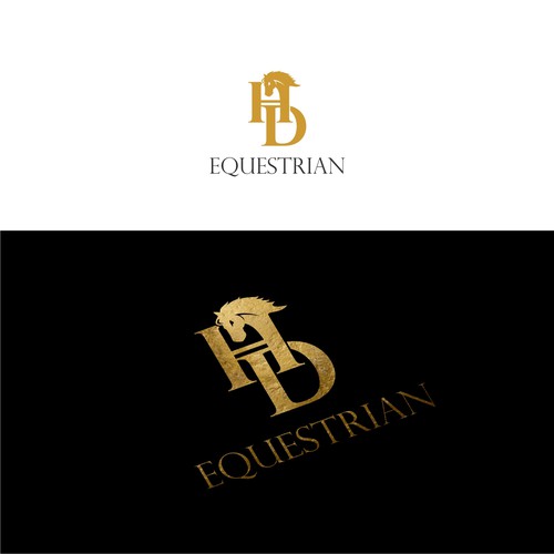 Reitsport Logo für luxuriösen Sportstall Design by Lemonetea design