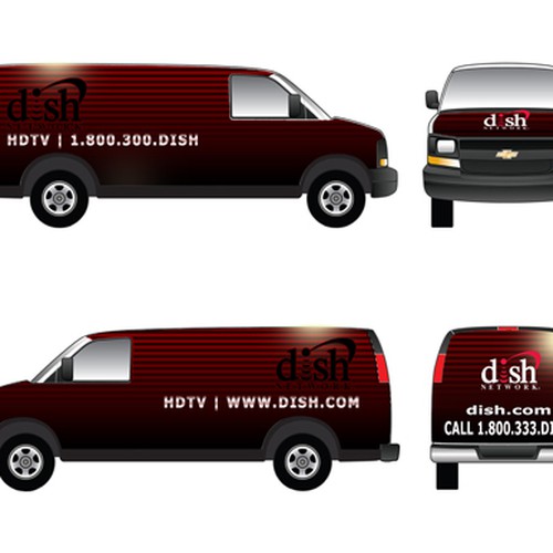 V&S 002 ~ REDESIGN THE DISH NETWORK INSTALLATION FLEET デザイン by rasional