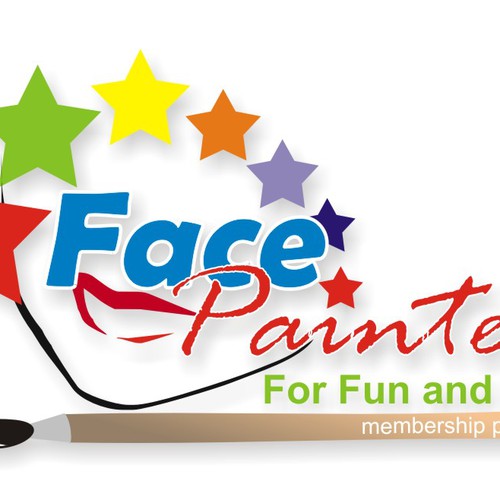 Face Painting Online Program Logo Logo design contest