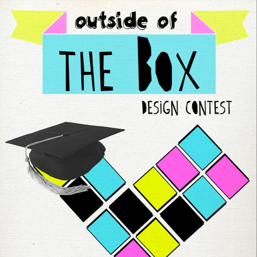 Help us create the Outside of The Box Design Contest for art students for GraduationSource.com  Design by rsdesignco