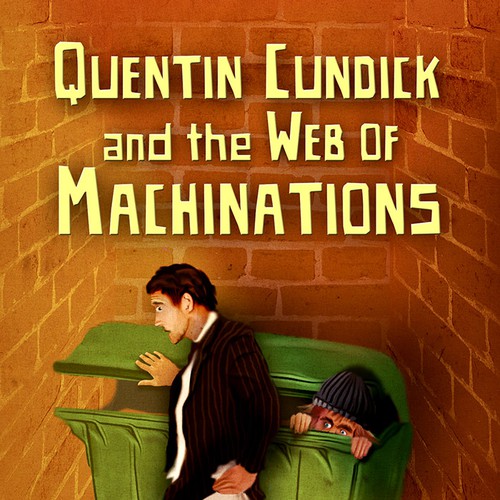 Design a fun cover for a British comedy novel. Design by Artrocity