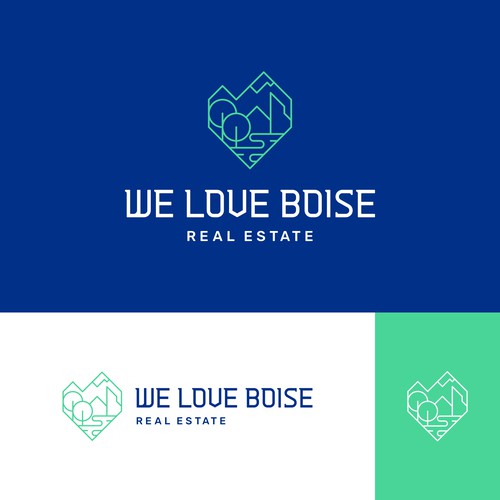 Logo creation capturing quality of life and moving to Boise, ID w/outdoors and downtown components Design by Ounove