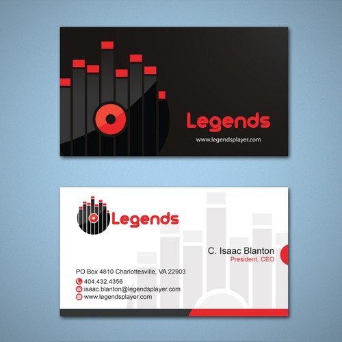 Legends Media Group needs a new stationery Design by Tcmenk