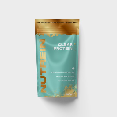 nutrein gold-ontwerp door SRGrafica