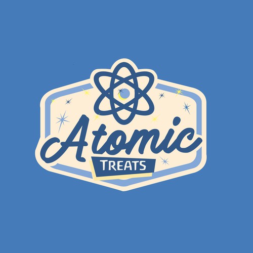 Design a logo and brand for a 50s theme freeze dried candy/dog treat business Design by Fortuna Design