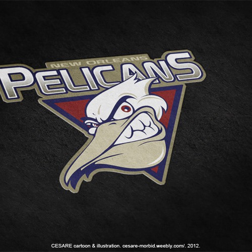 99designs community contest: Help brand the New Orleans Pelicans!!-ontwerp door Cesare Cartoon