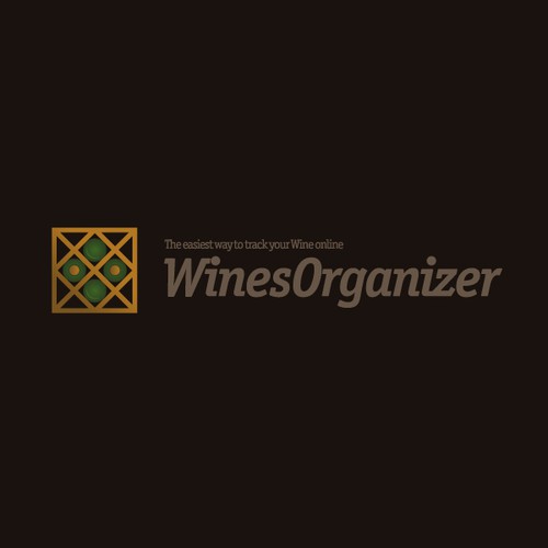 Wines Organizer website logo Ontwerp door SamoTachka