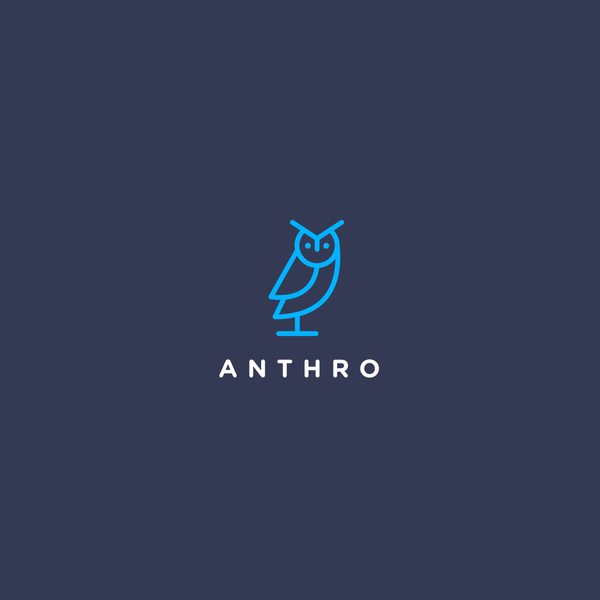 Design by Toucan™ titled "ANTHRO ( OWL LOGO )"