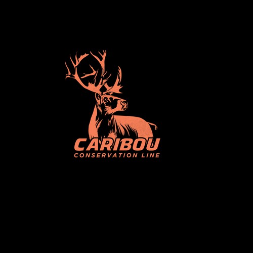 Logo design to help raise funds for Caribou species at risk in canada. Design réalisé par Anastasia Kristina