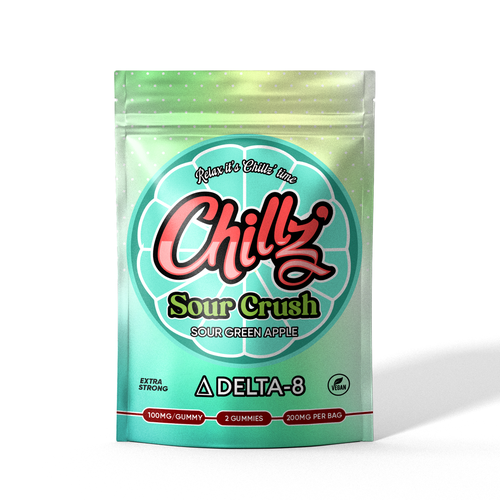 CHILLZ CBD Brand need his new packaging for his DELTA 8 Gummies Design by SONUPARMAR