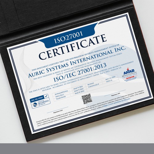 ISO Certificate Design Design by GrApHiC cReAtIoN™