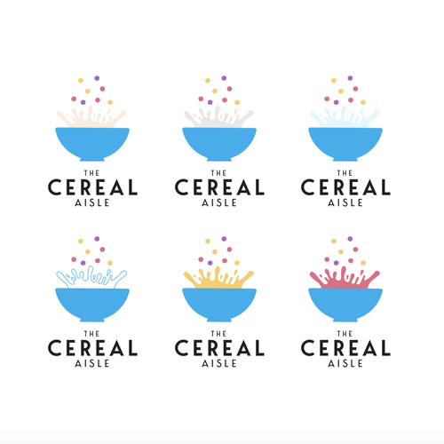 Simple, sophisticated logo for a cereal bar/cafe-ontwerp door MrsR1ck3rt