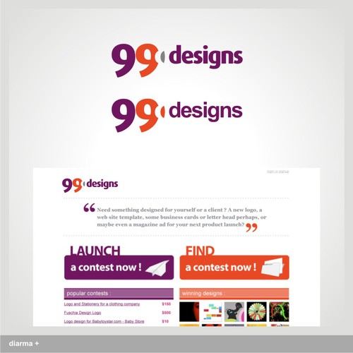 Logo for 99designs Design por diarma+