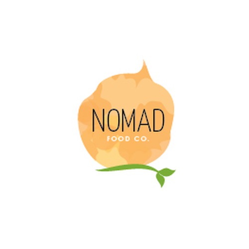 Create an eye-catching logo for nomad food co., producers of Mediterranean cuisine Design by Curly_Ty