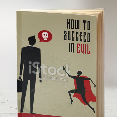 How to Succeed in Evil Book Cover Design by betiobca