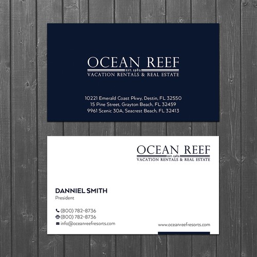 Design a fun, beach-inspired Business Card Design by TanLearn