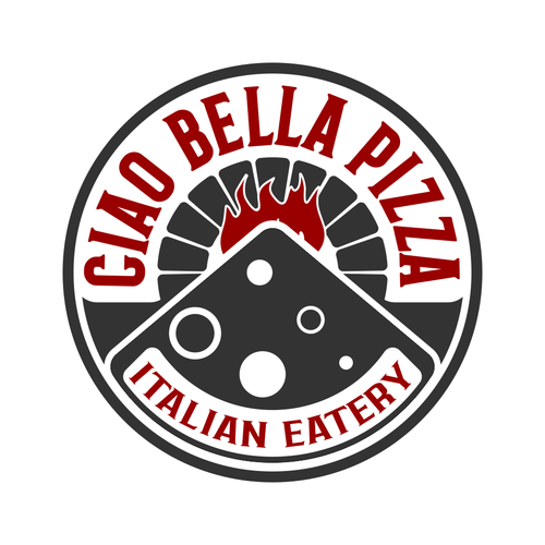 Ciao Bella Pizza Logo Design by DataDesign99d