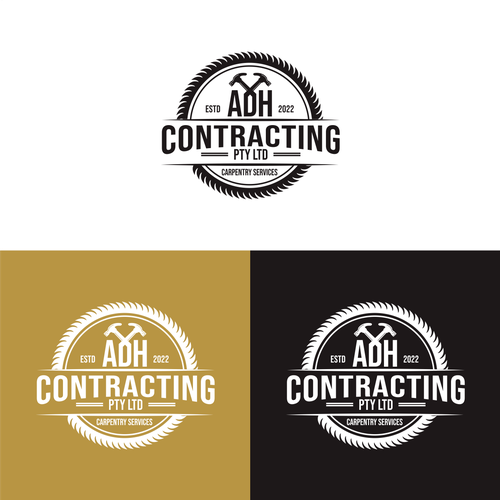 Carpentry business looking for a new and attractive logo. Design by brightshine