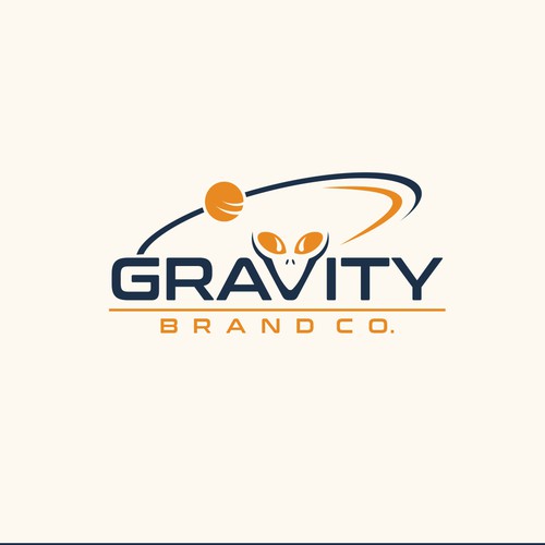 Logo for Gravity Brand Co. Design by websmartusa