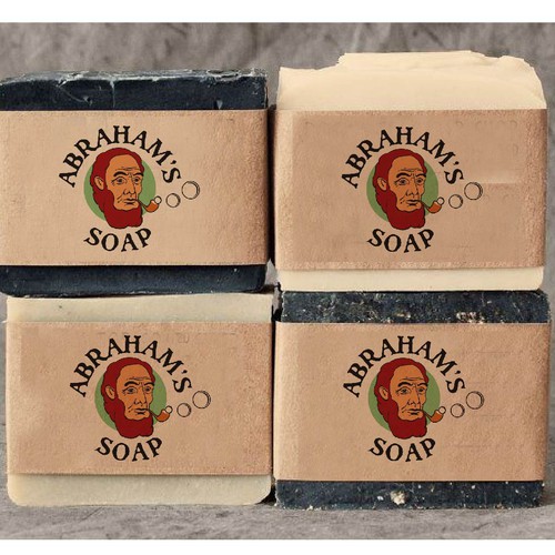 ABRAHAM'S SOAP - Design a logo for a men's brand that makes soap bars and natural products Design réalisé par indra kh