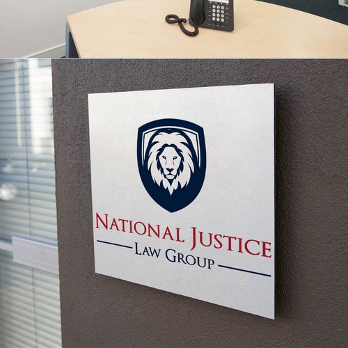 National Justice Law Group Design by veseuka