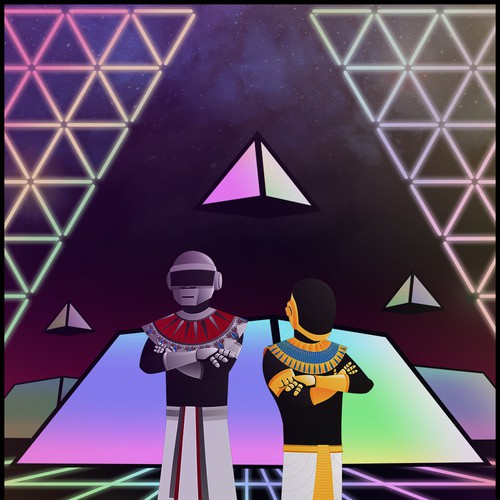 99designs community contest: create a Daft Punk concert poster Design réalisé par Fady_D