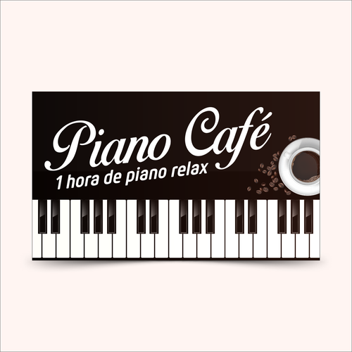 Design by Daniel Bas. titled "Piano Cafe"