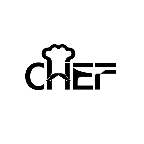 "CHEF": Food & Cooking Social Media Logo Design by Parbati