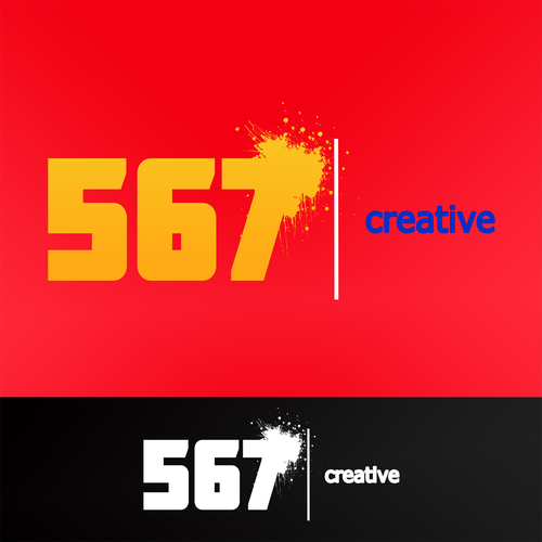 Create a logo to build an online brand around by using numbers. Design von Squamy