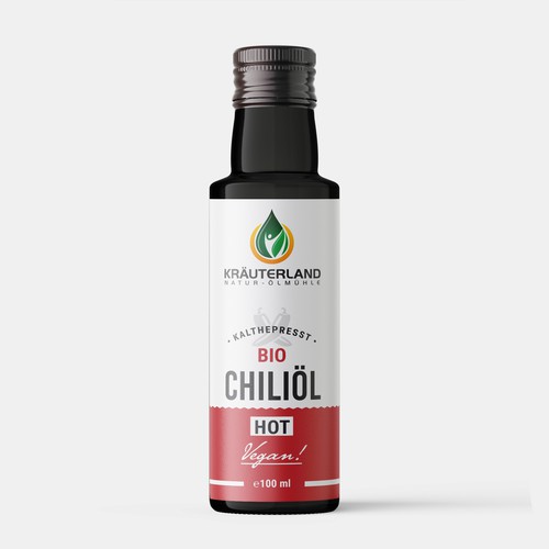 ChilliOil looking for a new label design - be part of an awesome brand Design by Krasi Miletieva