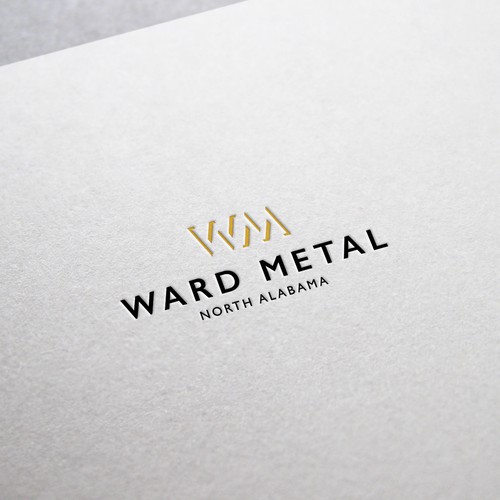 Rustic and rugged logo needed for new metal fabrication company Design by Christian Mihai