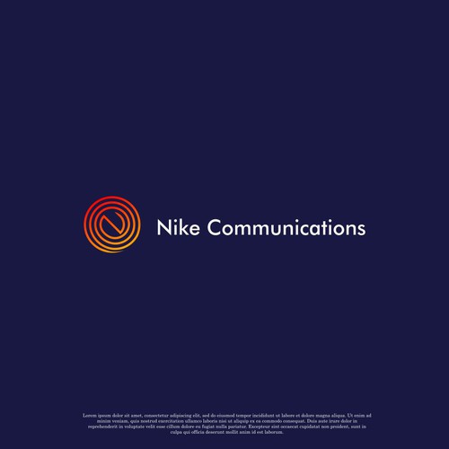 Nike Communications Logo Contest Design by ernamanis