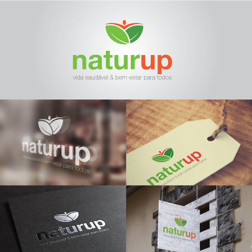Natur Up - Nova loja de produtos naturais Design by Bruno Líneker