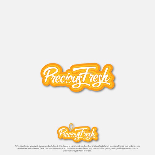 Create a Captivating Logo for Precious Fresh: Air fresheners that make you smile. Design by Divinehigh01