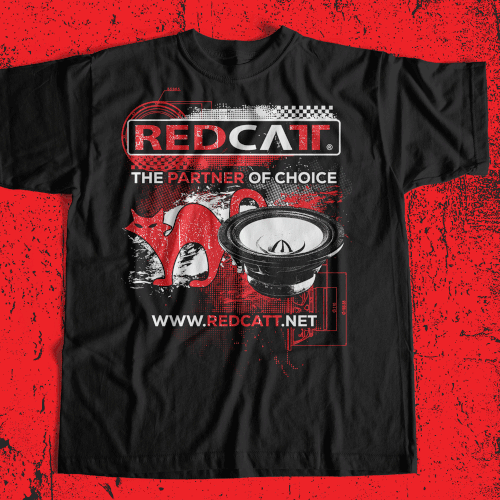 T-shirt design for audio brand Design by Graphics Guru 87