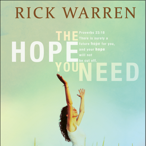 Design Rick Warren's New Book Cover Design por Ruben7467