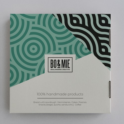 Design a box for the #1 fast growing french bakery company ! Design by Shark1@