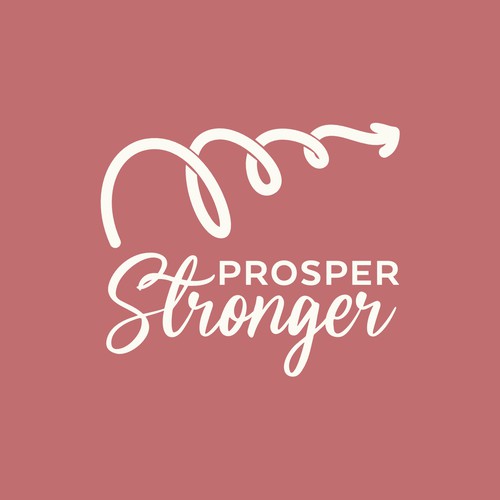 Prosper Stronger Logo Design by Julia   Fernandes