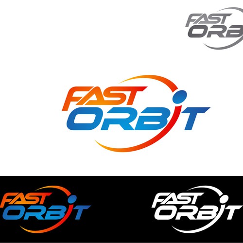 logo for Fast Orbit, LLC Design by ping!