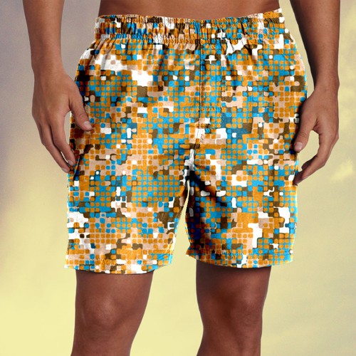 Men's Athletic Shorts Designs/Patterns Design by Gagilend