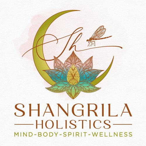 Holistic Wellness business seeks logo representing zen, wellness, peace, harmony and well-being. Design by Ela Brigal