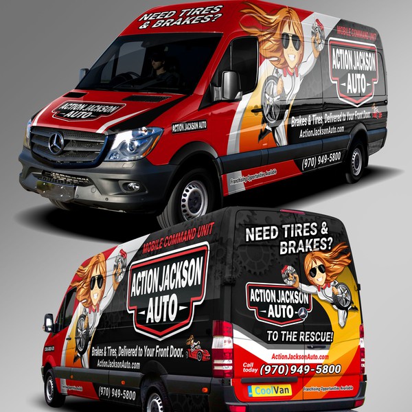 Design by Syns&Graphix™ titled "Action Jackson"