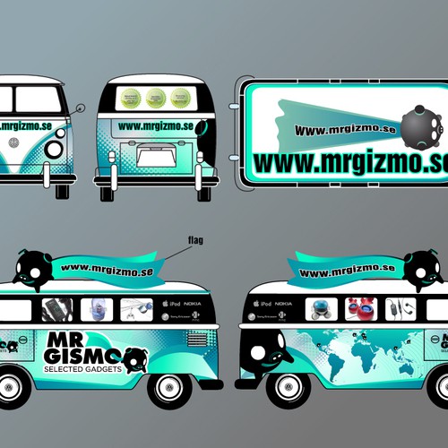 VW BUS paint Design | Other Graphic Design contest