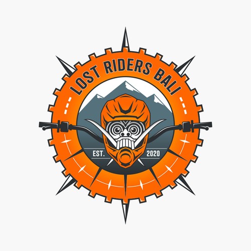 Unique Logo For Trail Riding Motorcycle Club And Tour Business In Bali Indonesia Logo Design Contest 99designs