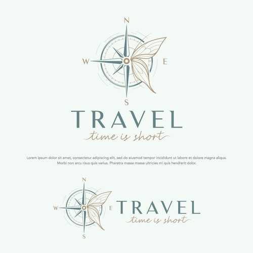 Looking for a creative soul to design my travel busn logo and branding Design by almahyra12_designs