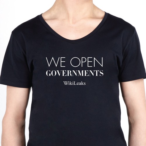 New t-shirt design(s) wanted for WikiLeaks Ontwerp door Mandelum