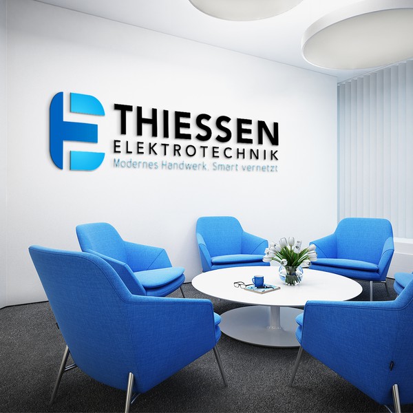 Design by SkakSter titled "Electrotechnical Smart Home logo"